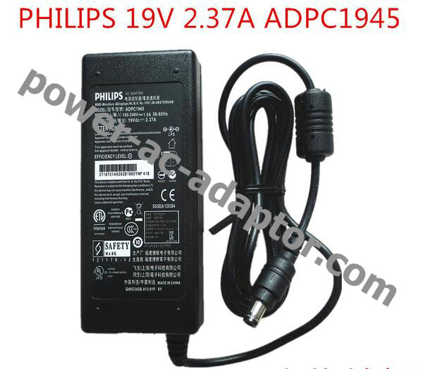 New Original 19V 2.37A Philips 233E4Q 278G4D AC Adapter charger